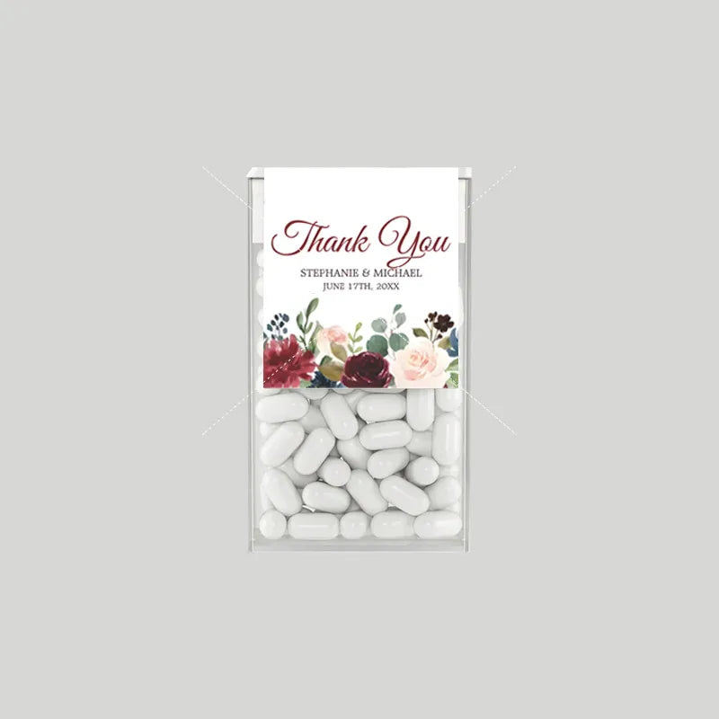 Mint to Be Labels Wedding Favors Custom Candy Box Stickers Personalized Bridal Shower Engagement Party Wedding Favors for guests