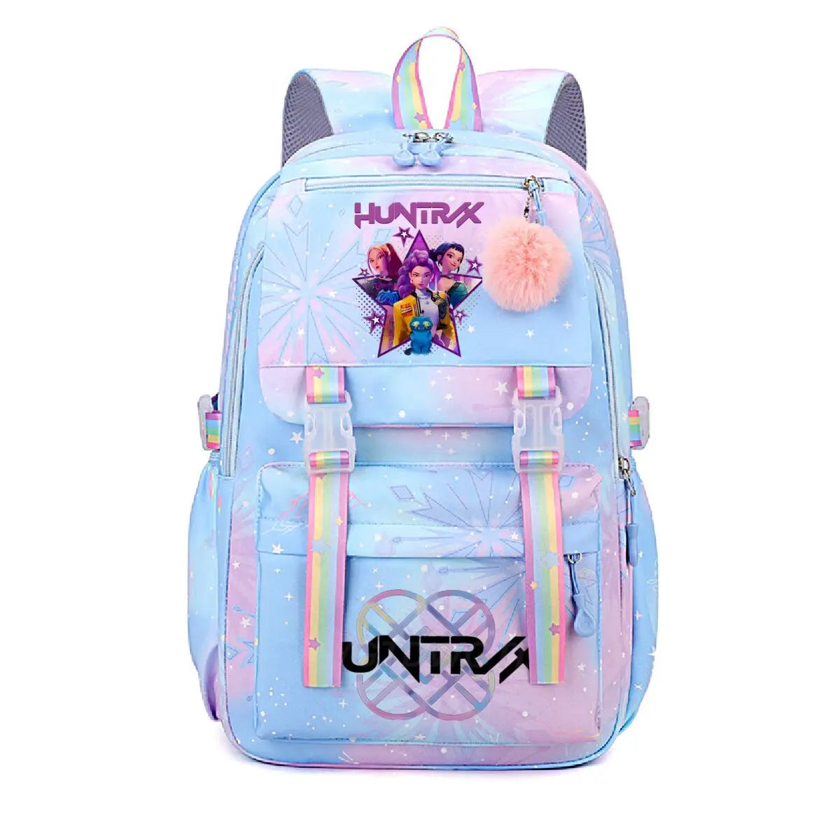 Kpop Demon Hunters Huntrix Graphic Schoolbags Cute Cartoon Children Teeneger School Backpack Kpop Demon Hunters Bags Gifts