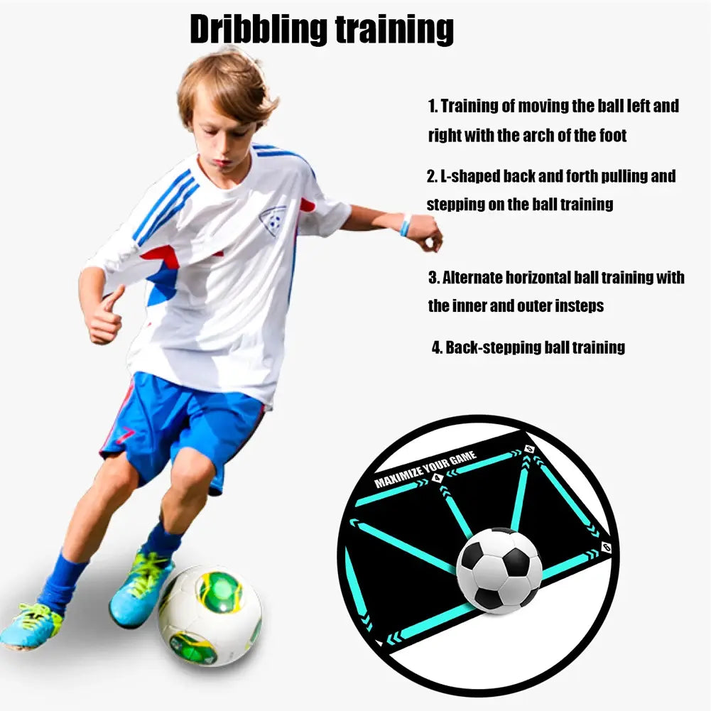 Football Training Mat Durable Non Slip