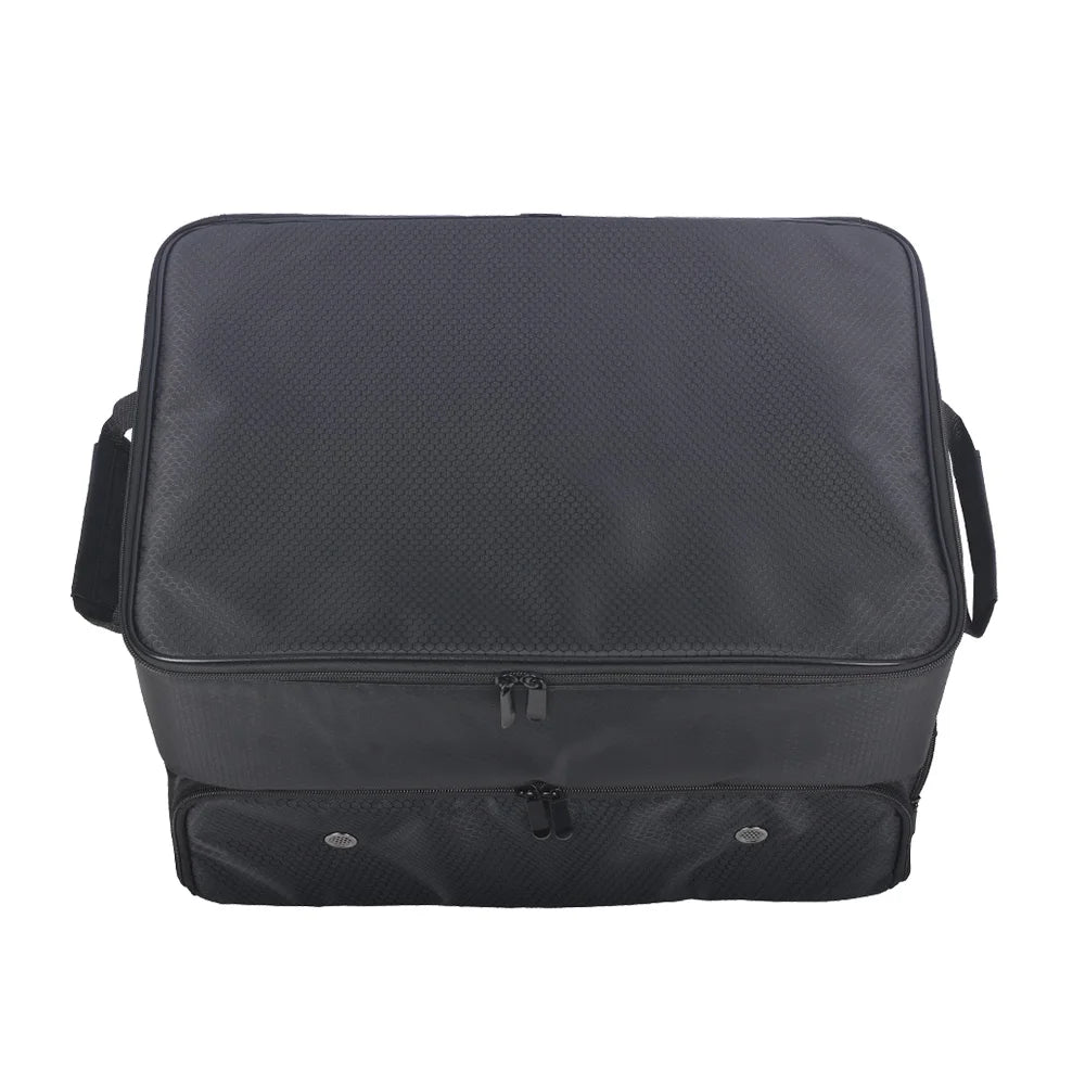 Golf Trunk Organizer Waterproof Car Golf Shoes Bag With Large Golf Storage Box For Shoes Balls Tees Clothes Gloves Accessories ﻿