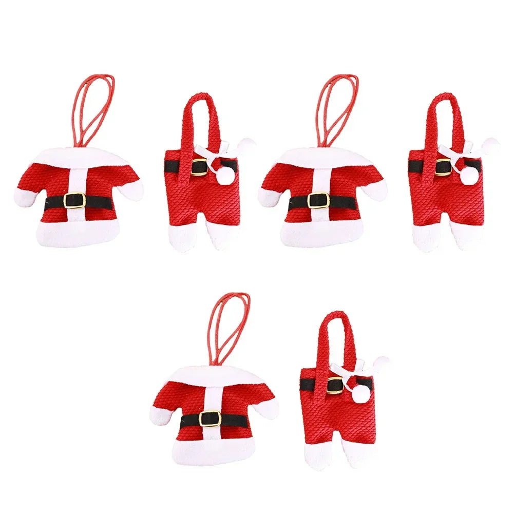 3 Sets of Christmas Cutlery covers