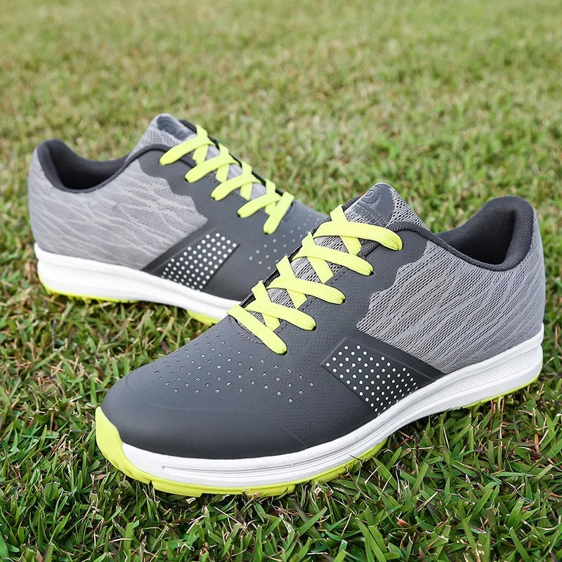 Waterproof Golf Training Shoes for Men Large Size Cross-Border THESTRON Golf Ball Shoes Anti-Slip Rubber Surface