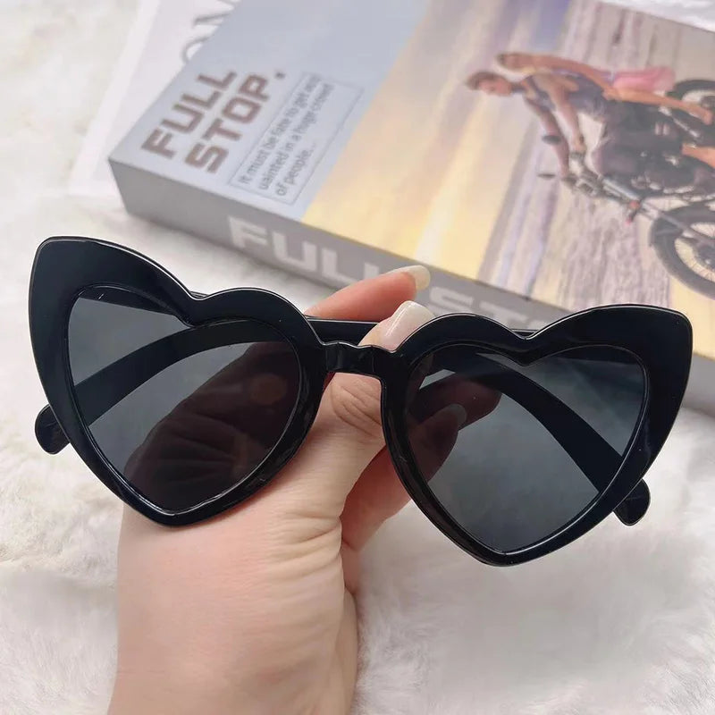 Personalized Heart Shaped Sunglasses Bridal Shower Party Favors Photo Props Customized Team Bride Heart Sunglasses Bride Tribe