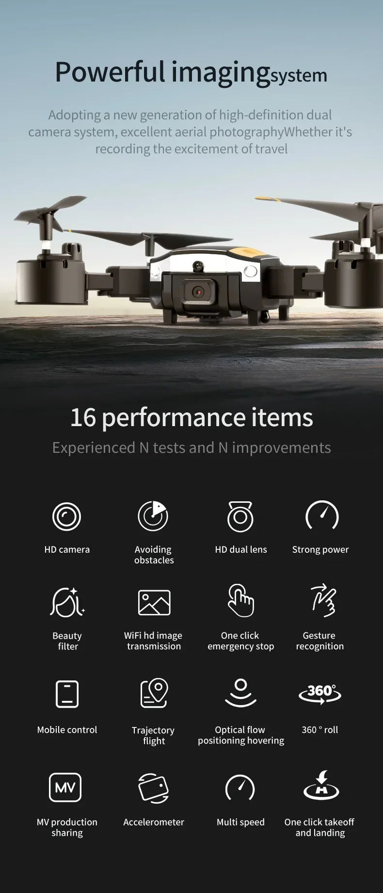New G6 Drone 8K 5G GPS Professional HD 360 ° Aerial Photography Dual-Camera Foldables Obstacles Avoidanc Brushless Quadrotor 5KM