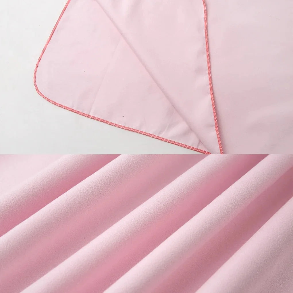 Microfiber Hooded Towel Men Women for Swim Beach Travel Quick Dry Changing Robe Cape Bath Towel Bathrobe Surf Poncho Sauna Play