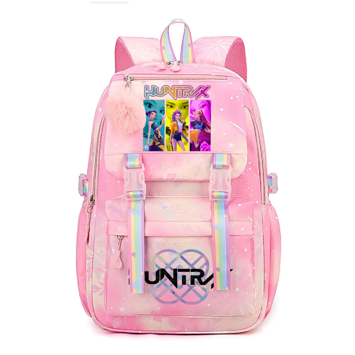 Kpop Demon Hunters Huntrix Graphic Schoolbags Cute Cartoon Children Teeneger School Backpack Kpop Demon Hunters Bags Gifts