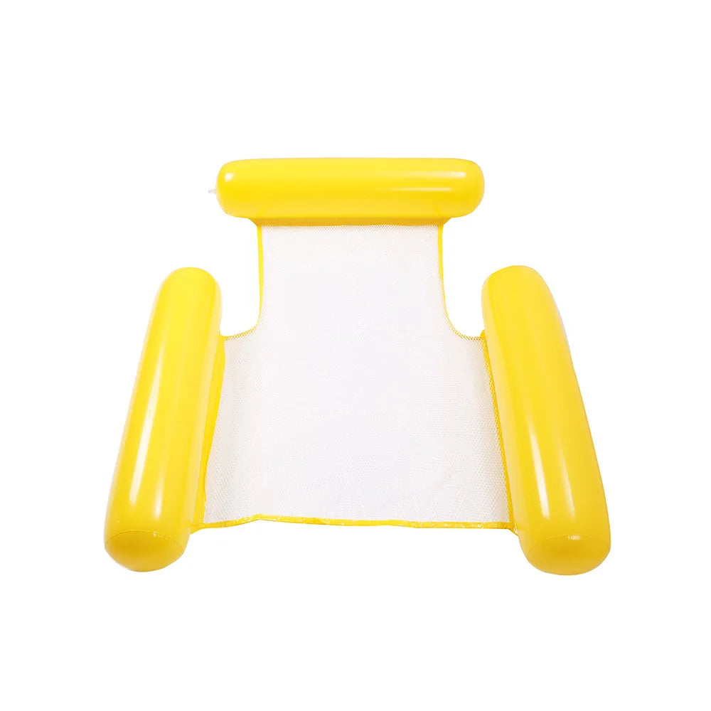 Water hammock recliner inflatable floating Swimming Mattress sea swimming ring Pool Party Toy lounge bed for swimming