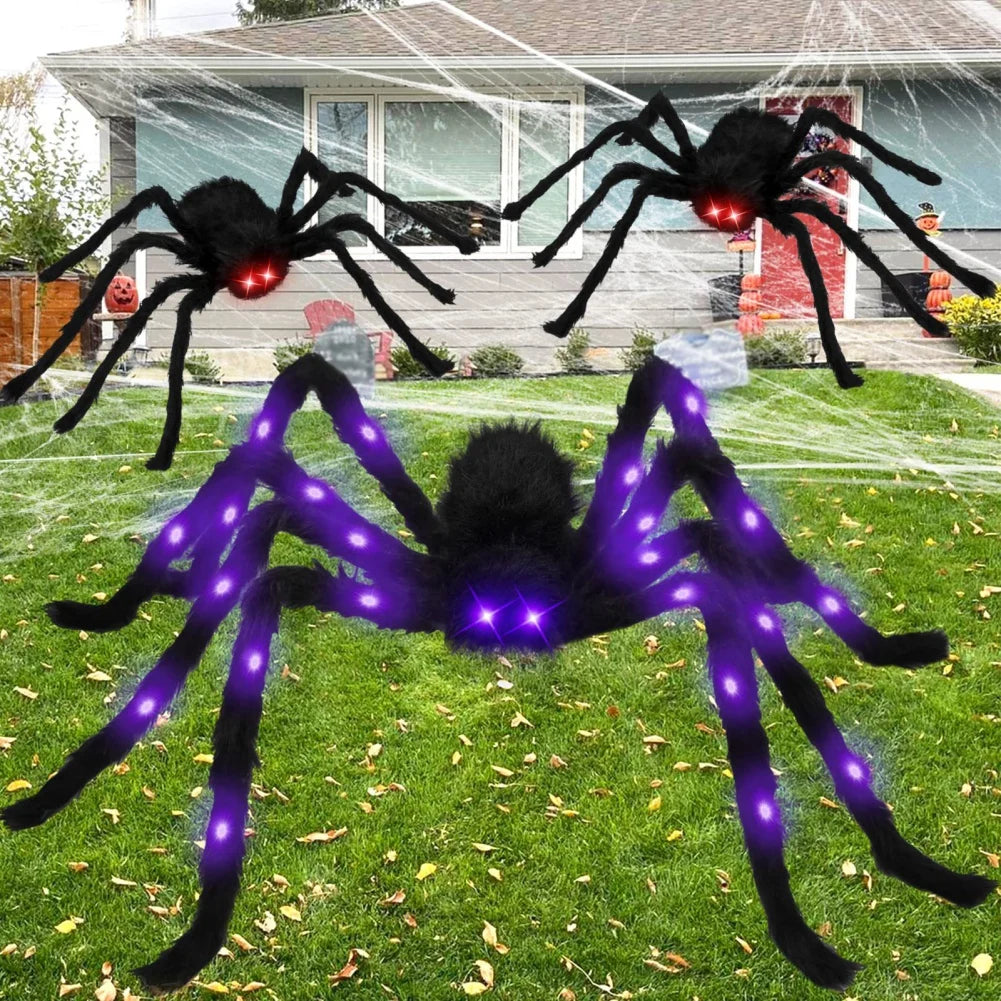 Light-up Spider Halloween Decoration - YourGiftIdeasUK