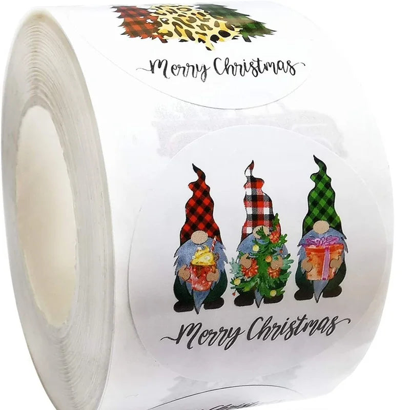 Merry Christmas Stickers Christmas Decoration 2025 Cartoon Snowman Santa Xmas Tree Claus Window Glass Door Wall Stickers Gifts - YourGiftIdeasUK