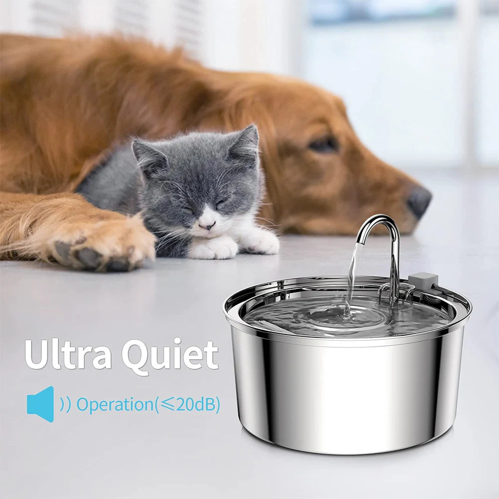 AquaPaws 7L Silent Pet Water Fountain