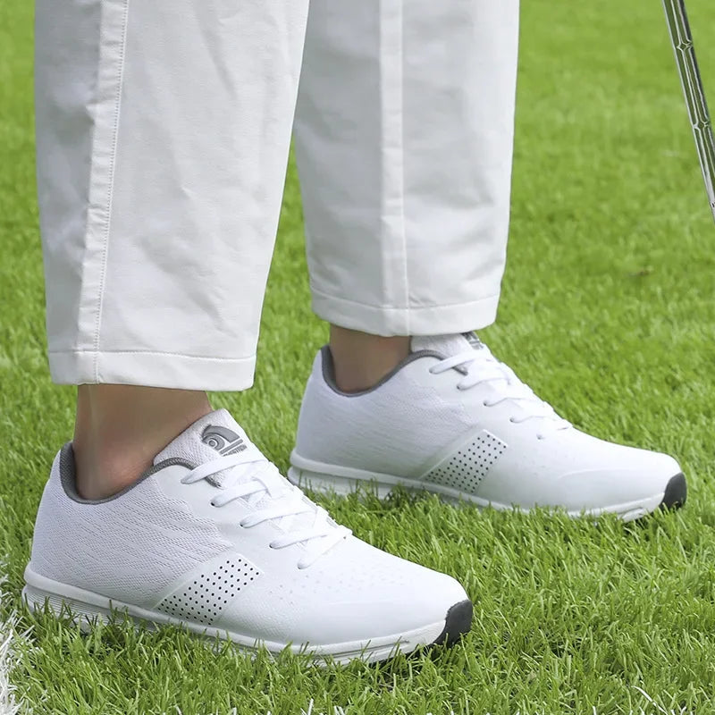 Waterproof Golf Training Shoes for Men Large Size Cross-Border THESTRON Golf Ball Shoes Anti-Slip Rubber Surface