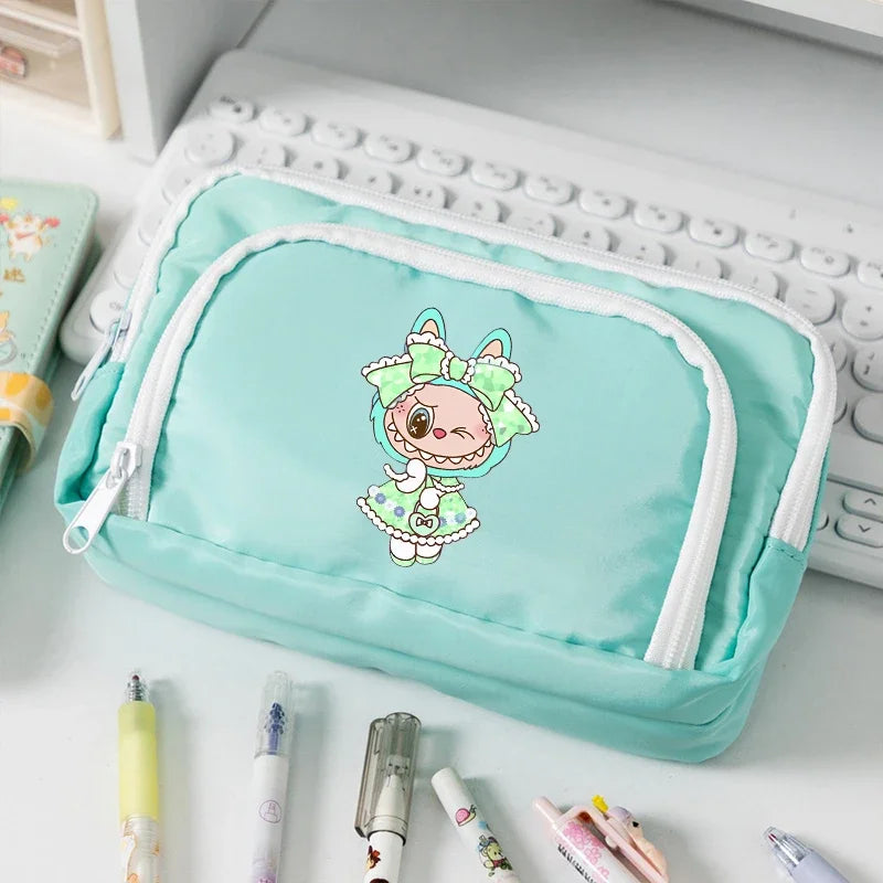 Children Pencil Case Pouch Large Capacity Pen Storage Bag Decompression Creative Stationery School Supplies for Girl Gift
