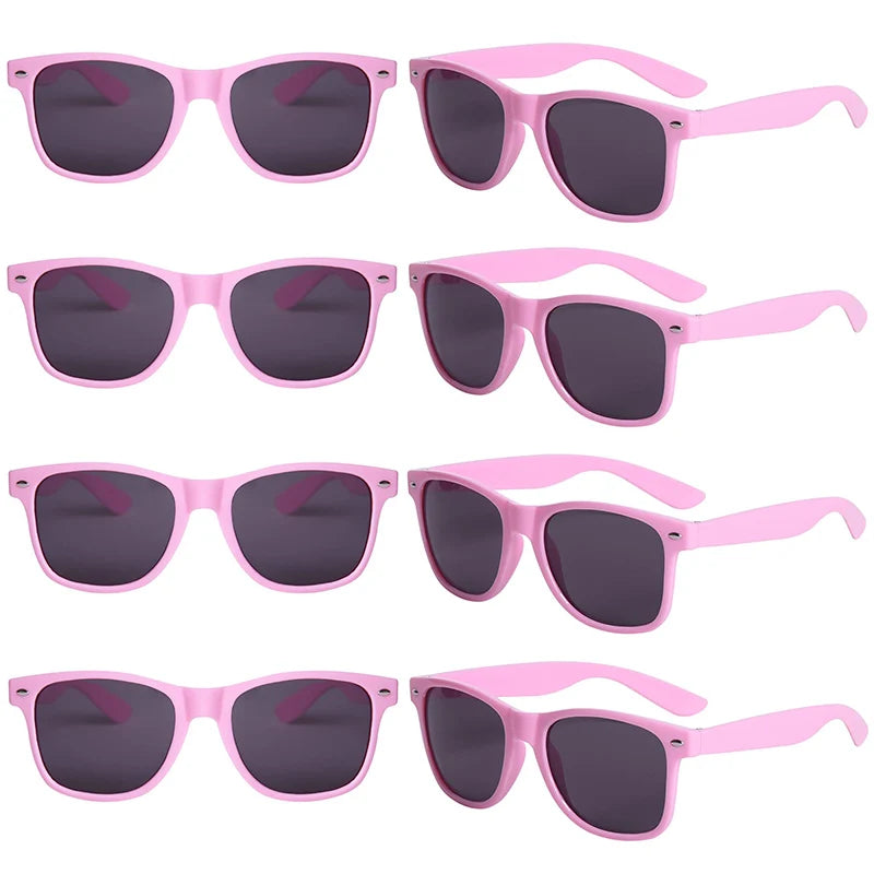 12-100 Pairs Wedding Bodas Heart Sunglasses Bachelorette Bachelor Hen Party Glasses Team Bride Bridesmaids Groomsmen Gifts