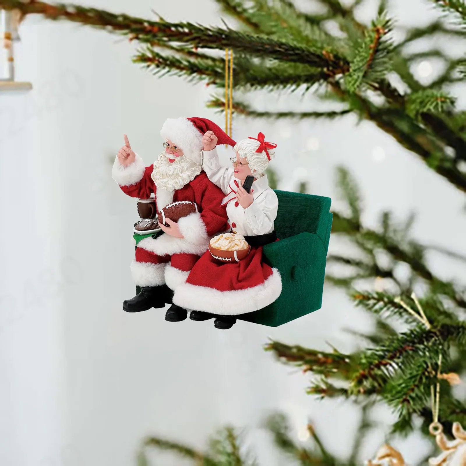 Christmas Tree Decor Pendant 2D Acrylic Santa Claus's Daily Life Home Holiday Pendant Christmas Ornaments Navidad New Year 2025 - YourGiftIdeasUK