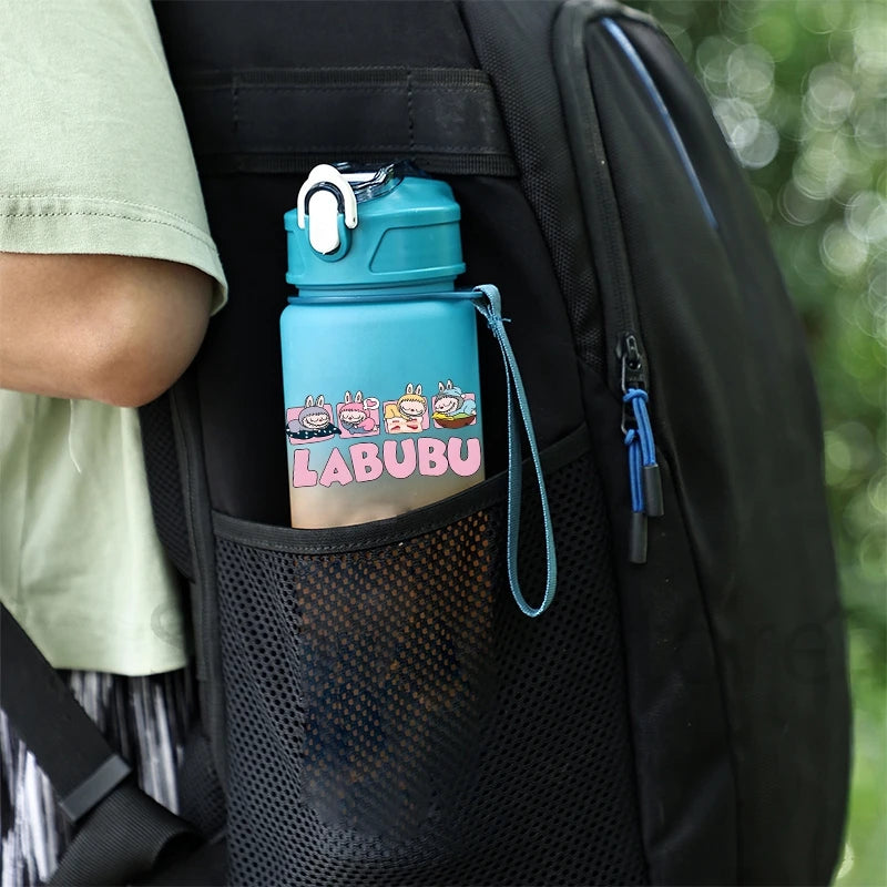 750Ml Cartoon Printed Large Capacity Water Bottle Teenger Student Drinking Portable Cartoon Outdoor Sport Water Cup Kid Gift