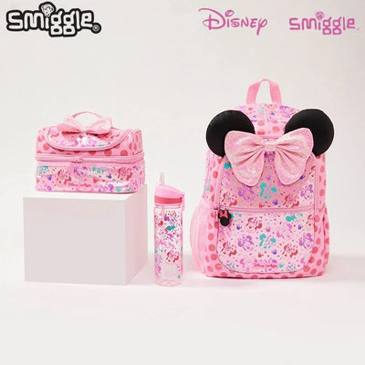 Genuine Australia Smiggle Disney Minnie Children Student School Bag Wallet Lunch Bag Backpack Water Cup Girl Student Gift - Your Gift Ideas