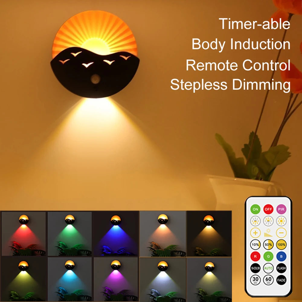 17 Models Remote Control Wall Light - YourGiftIdeasUK