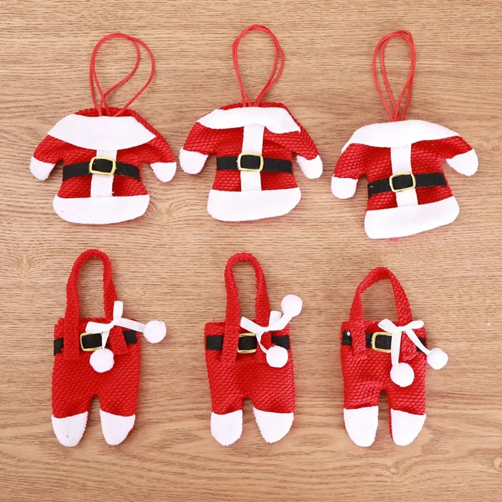 3 Sets of Christmas Cutlery covers