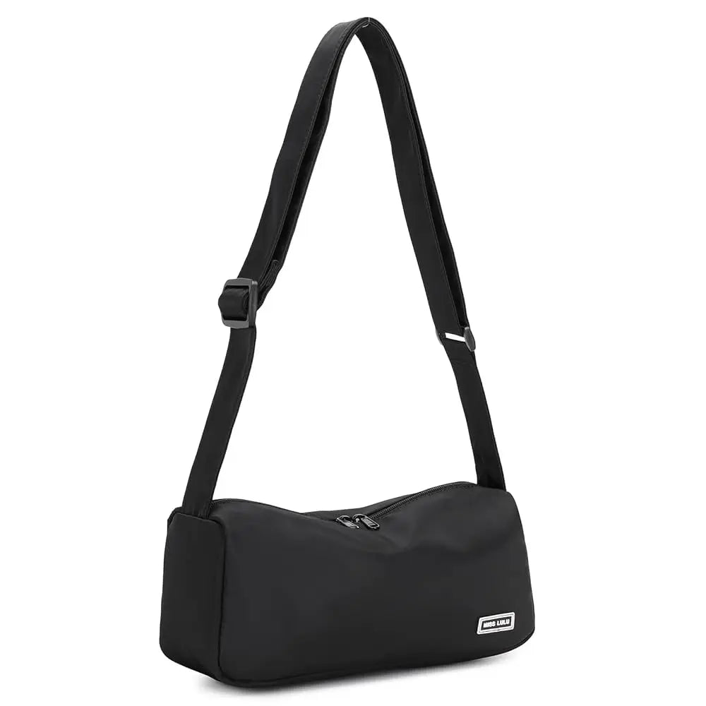 Miss Lulu Classic Crossbody Bag for Women - Stylish & Roomy Shoulder Bag, Unisex Fanny Pack Hobo Purse, Lightweight & Durable, P