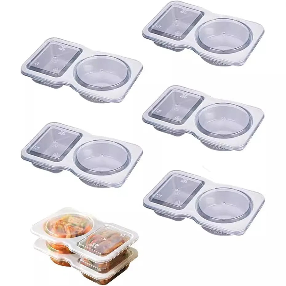 Double Dip Snack Container