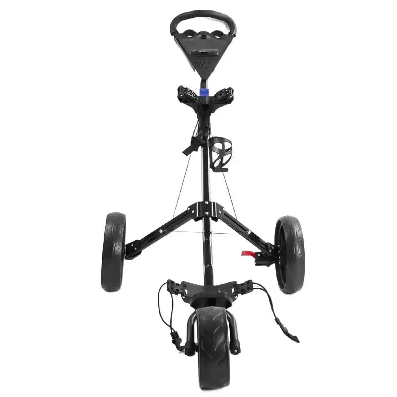 Golf Trolley 3-Wheel Trolley Foldable Lightweight Storage High Load Capacity Golf Accessory Supplies - YourGiftIdeasUK