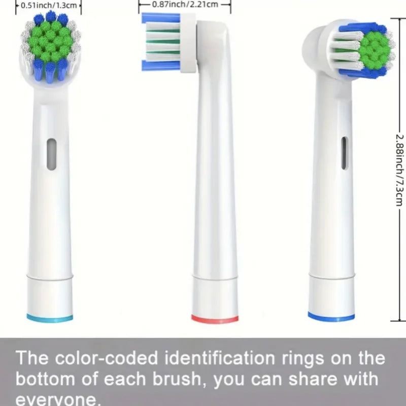 Compatible with Oral B electric toothbrush head p2/4000/3757/d12/3766 Braun replacement head universal - Your Gift Ideas