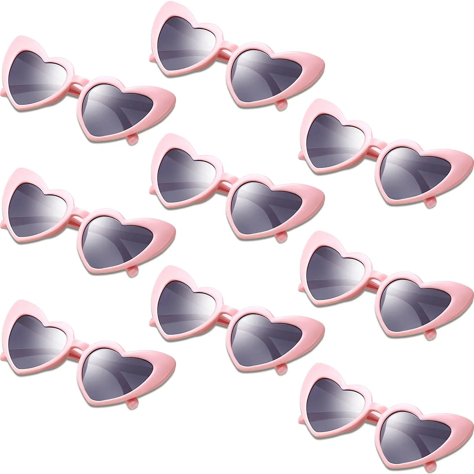 12-100 Pairs Wedding Bodas Heart Sunglasses Bachelorette Bachelor Hen Party Glasses Team Bride Bridesmaids Groomsmen Gifts