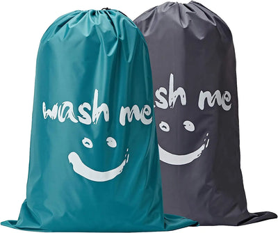 XL Travel Laundry Bags Dirty Clothes Organizer Machine Washable Easy Fit a Laundry Hamper or Basket
