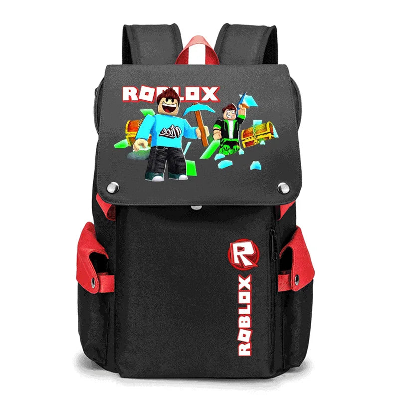 Roblox Creative Cartoon Large Capacity Backpack