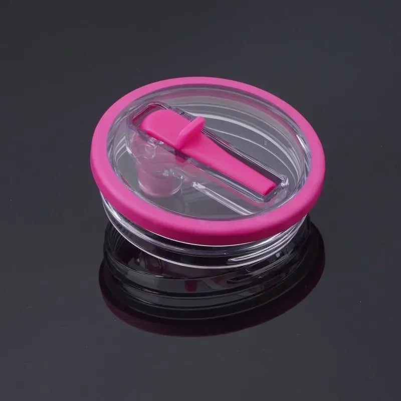 For Stanley Spill-proof Cup Cover 40oz Replaceable Environmental Protection Cup Cover Creative Spiral Straw Cover Cup Accessorie
