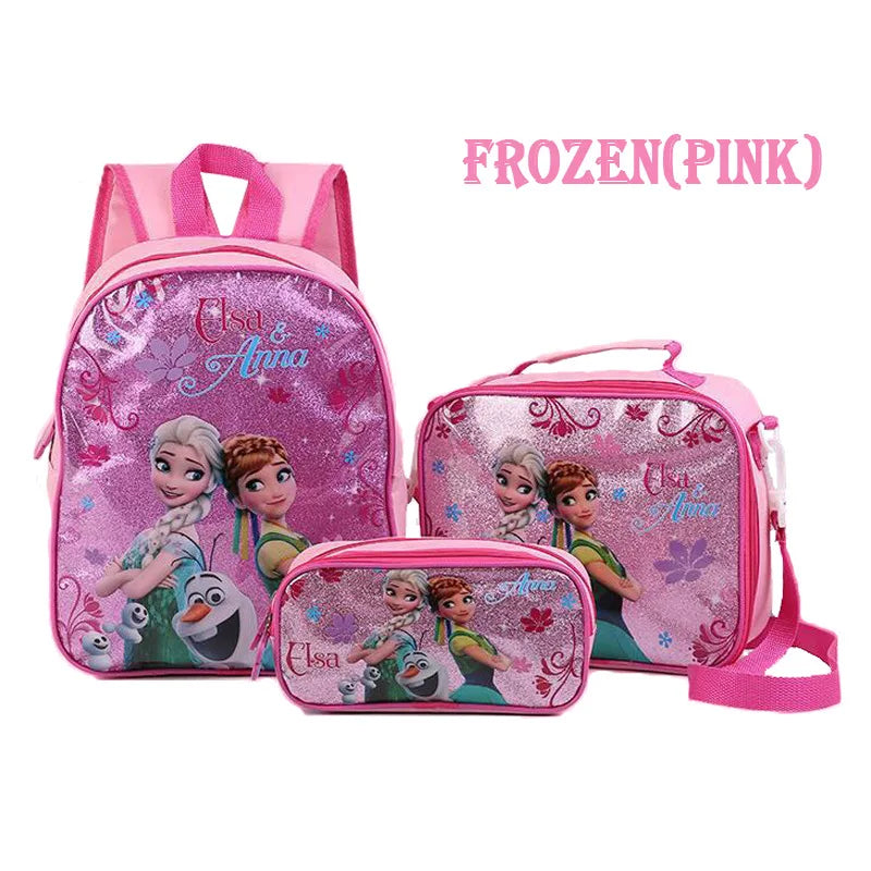 Frozen Fun: 3-Piece Kids School Bag Set