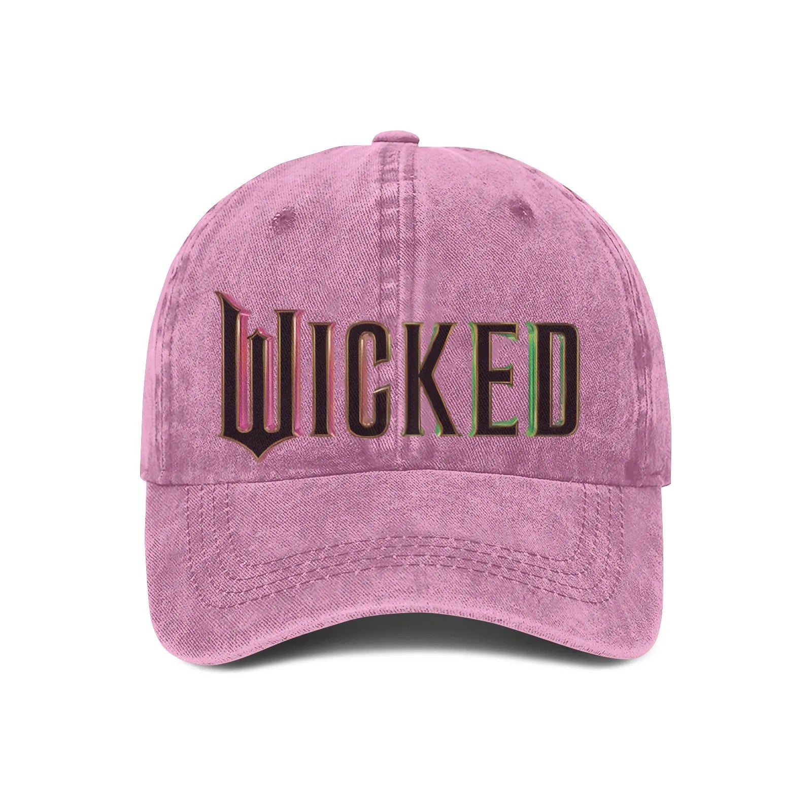 High quality twill cotton Wicked Alphabet Baseball Cap Fashion Men And Women With The Same Bad Witch Adjustable sun hats gorras - YourGiftIdeasUK