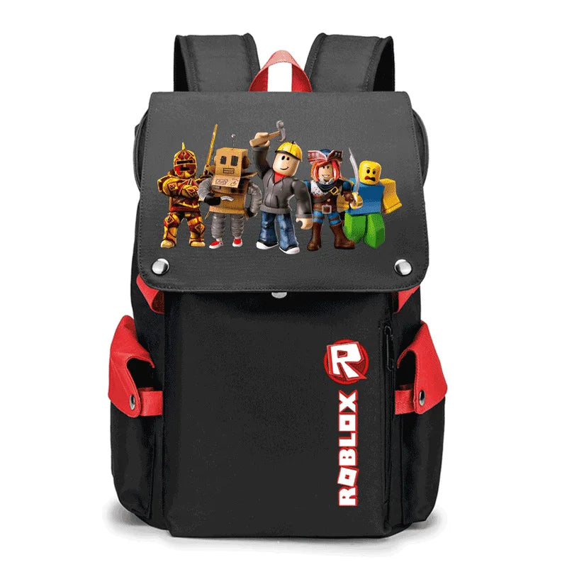 Roblox Creative Cartoon Large Capacity Backpack