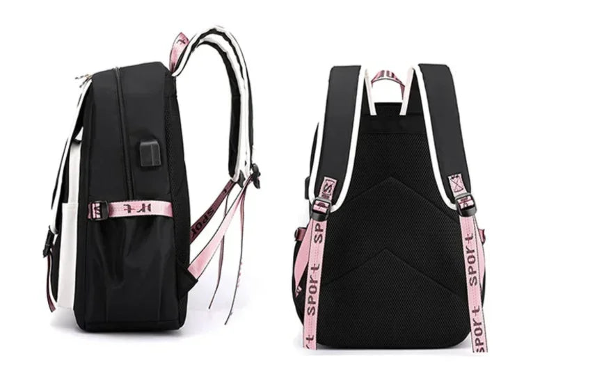 KPop Demon Hunters School Bags for Student Teens Girls Girls Backpack Women Laptop Backpack Outdoor Travel Bagpacks High Quality