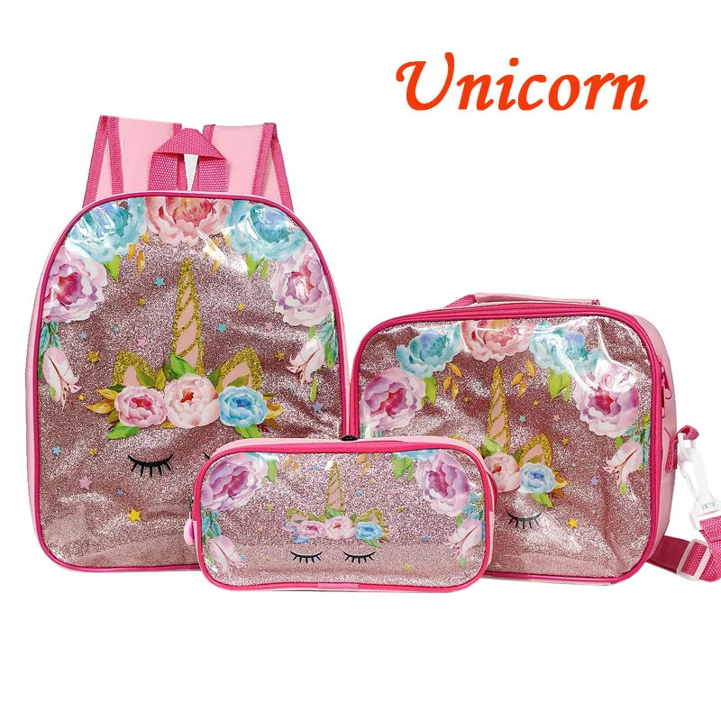 Frozen Fun: 3-Piece Kids School Bag Set