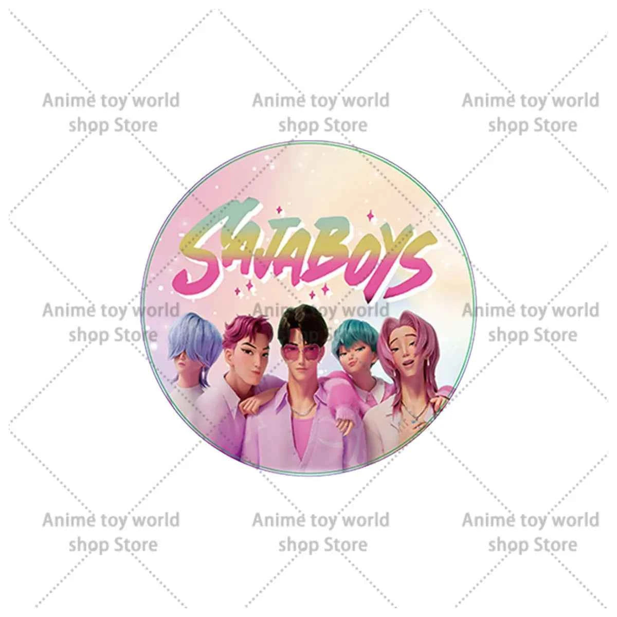 Birthday Decoration Set K Pop Demon Hunters Birthday Tablecloth Cup Plate Baby Shower Party Favors Kids Party Supplies Gift