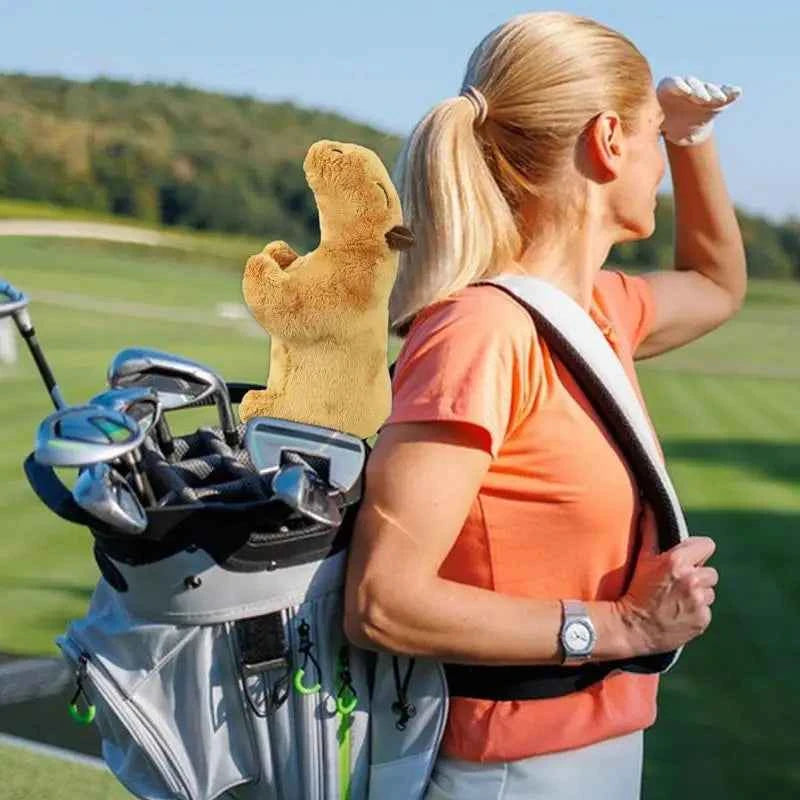 Golf Club Covers Capybara Funny Capybara Driver Headcover Golf Club Headcoverfor Golfer Lover For Extra Club Protection Golf