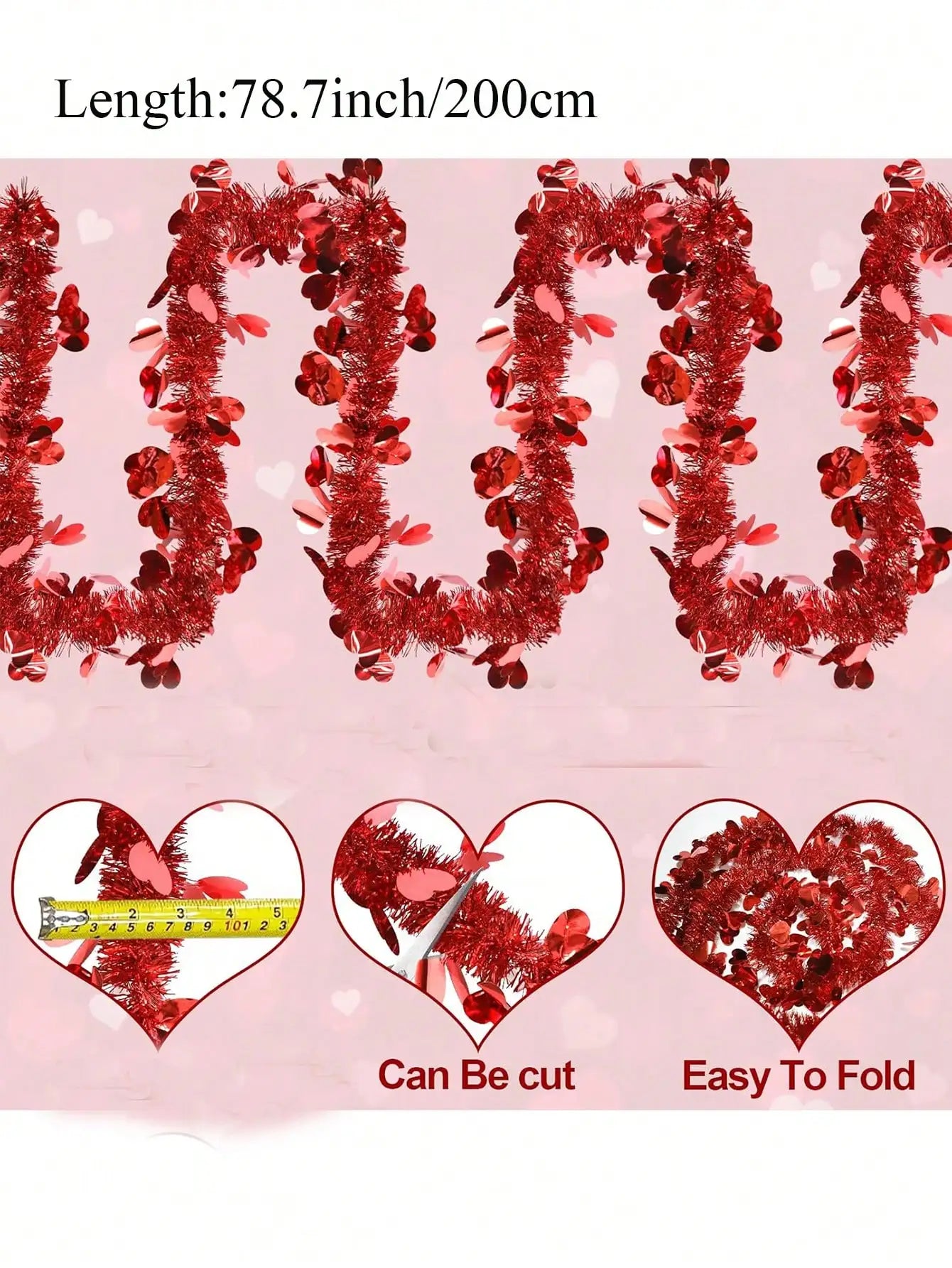 16pcs 3D love pendants/set, wedding anniversary birthday party, wedding decorations, hollow pendants, home decorations