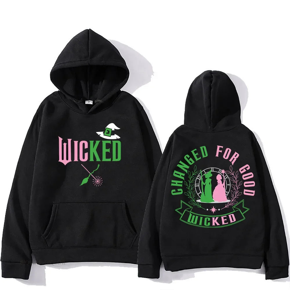 Wicked Hooded for Autumn/Winter Manga Hooded Retro Sweatshirt Funko Pop Comfortable Punk Clothes Sudaderas Casual Pullovers - YourGiftIdeasUK
