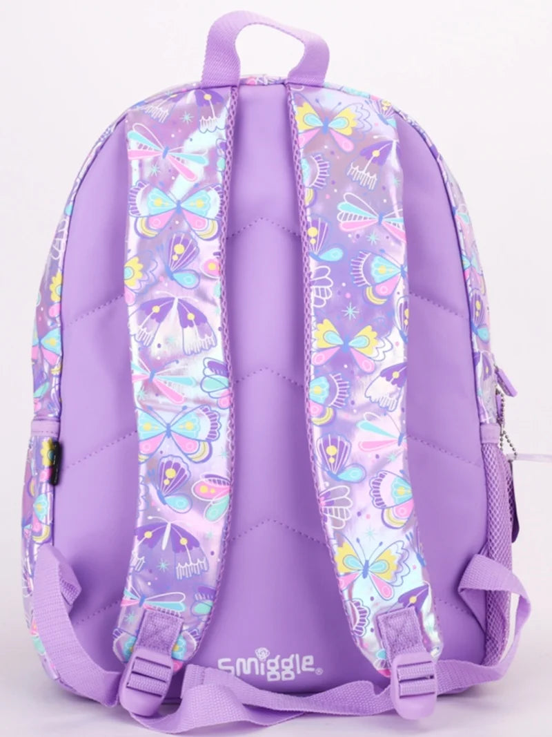 Butterfly Breeze Large Capacity School Backpack