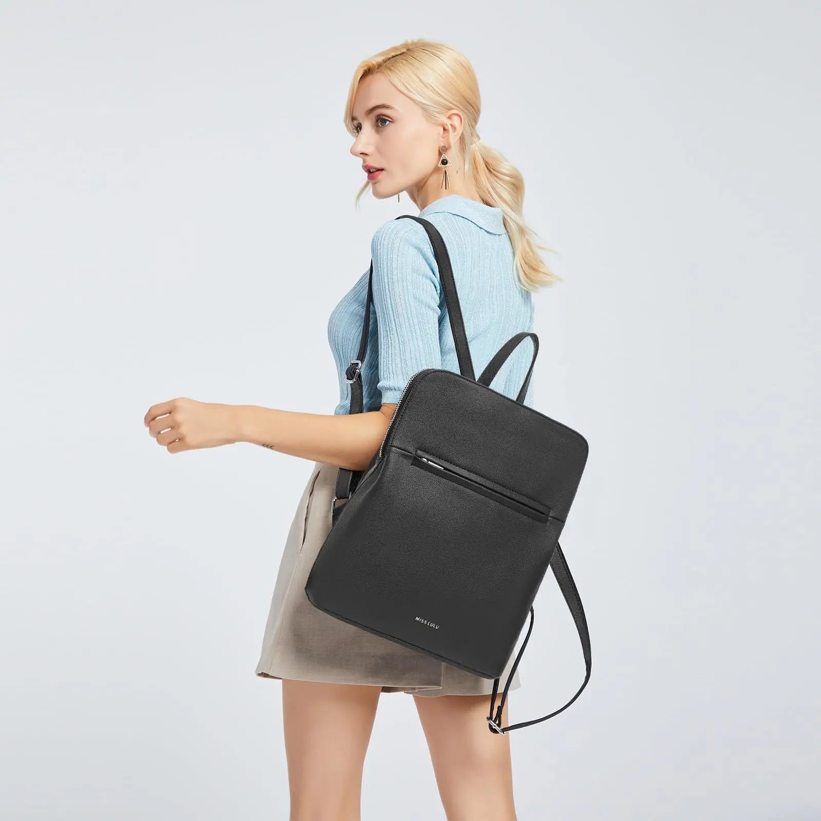 Miss Lulu Women's Miss Lulu Women's Fashion Backpack Miss Lulu Women's Fashion Backpack