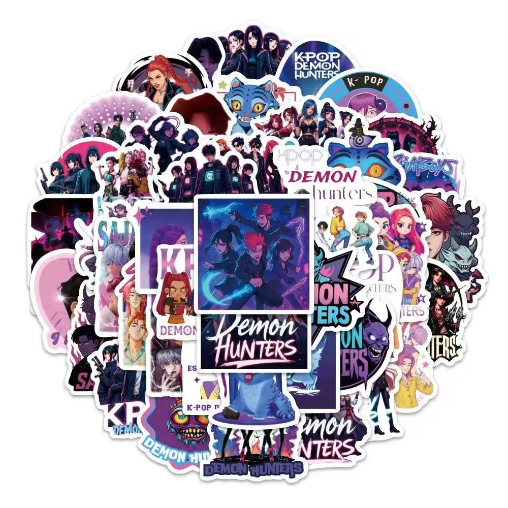 Birthday Decorations k pop demon hunters Birthday Table cloth Birthday Cup Plate Baby Shower Party Favors Kids Kpop Demon Hunter - YourGiftIdeasUK