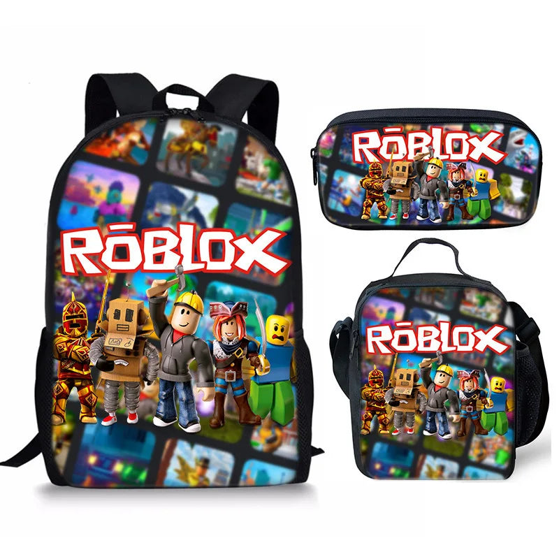 ROBLOX School Backpack Trio