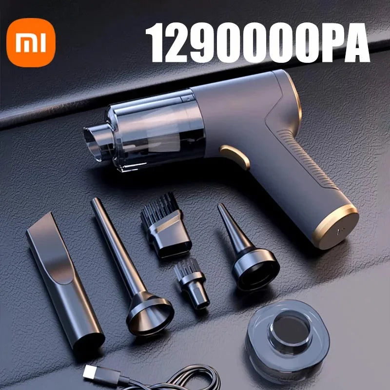 Xiaomi 1290000Pa Car Vacuum Cleaner 2in1 Portable Wireless Car Vacuum Cleaner Handheld Home Car Dual Use Vacuum Cleaners MIJIA - Your Gift Ideas