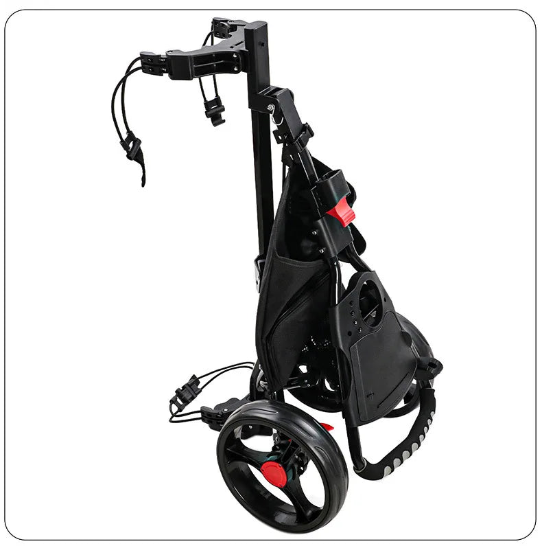 Electric Push Golf Trolley Golf Buggy Golf Cart With Lithium Battery Lead Acid Battery 12V - YourGiftIdeasUK