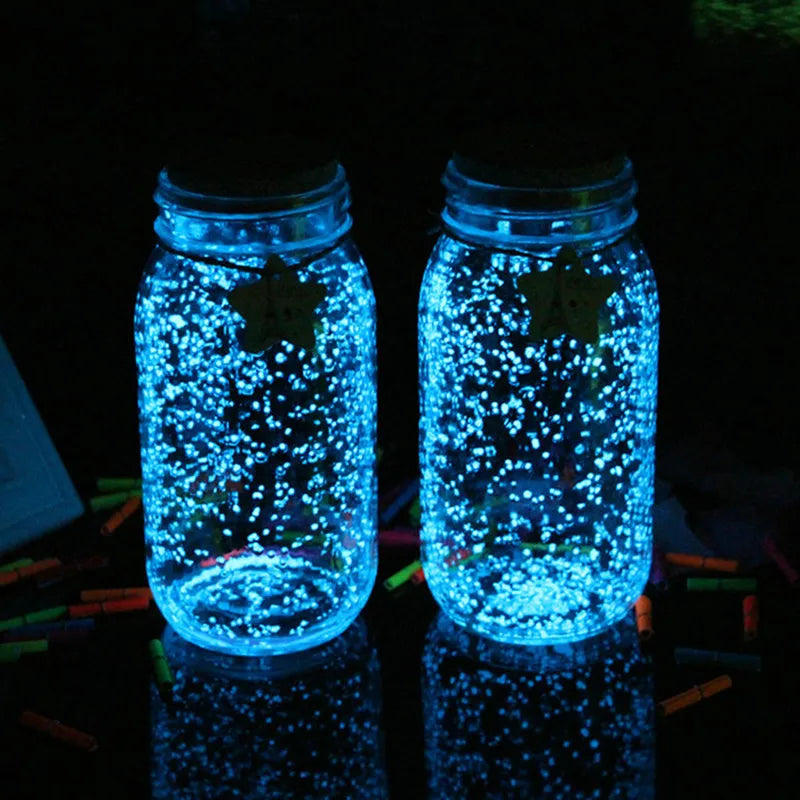 10g Glow In The Dark DIY Luminous Party Super Luminous Particle Pigment - YourGiftIdeasUK