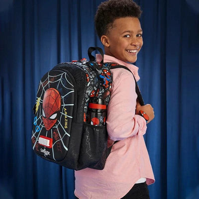 New Smiggle Marvel Spider-Man Children Stationery Student School Bag Lunch Bag Lunch Box Wallet Pencil Box Water Cup Kids Gift - Your Gift Ideas
