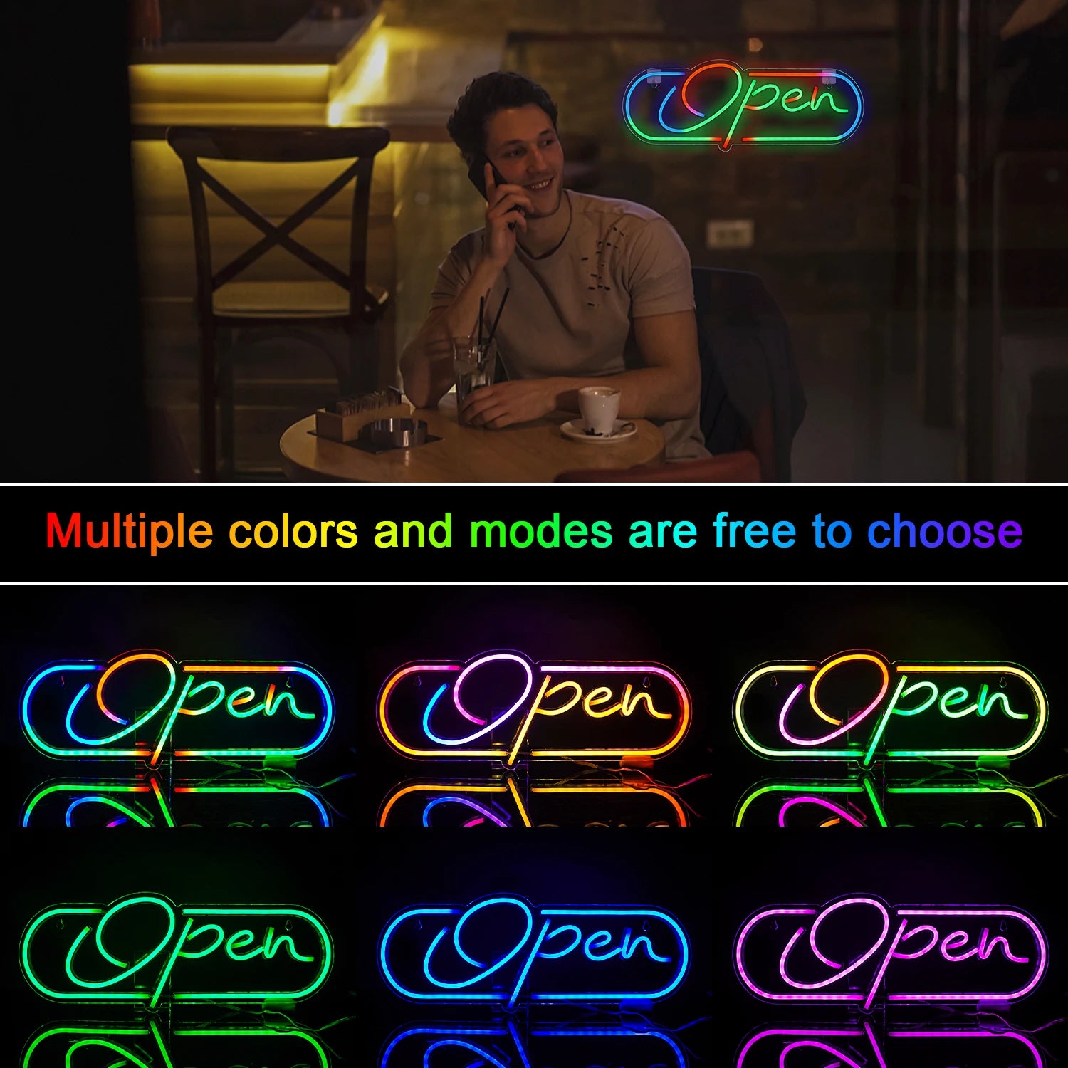 RGB Custom Kid Name Neon Sign Personalized Dimmable for Wall Decor - YourGiftIdeasUK