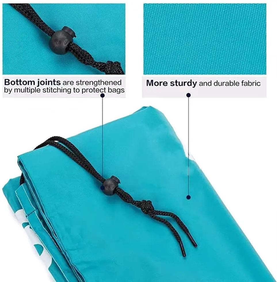 XL Travel Laundry Bags Dirty Clothes Organizer Machine Washable Easy Fit a Laundry Hamper or Basket