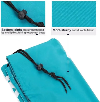 XL Travel Laundry Bags Dirty Clothes Organizer Machine Washable Easy Fit a Laundry Hamper or Basket